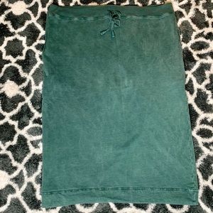 Cute Green Comfy Pencil Skirt